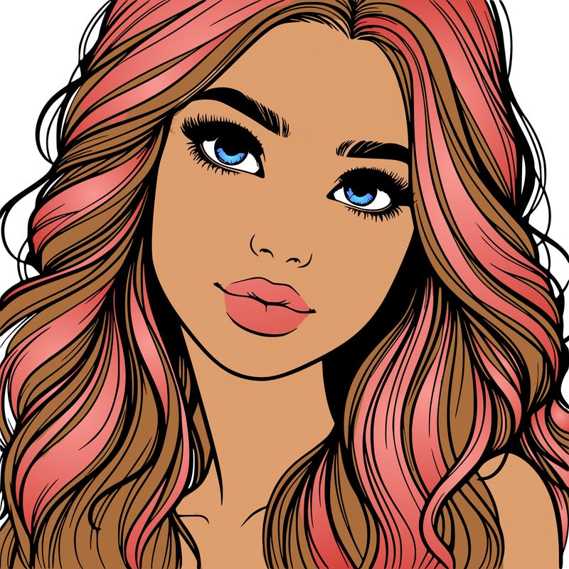 beautiful realistic girl