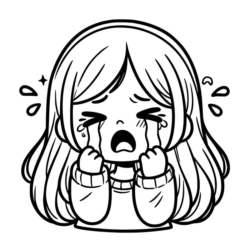 crying girl