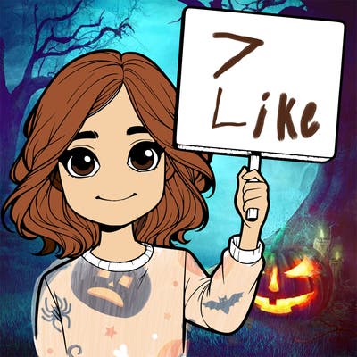 realistic girl holding up a sign