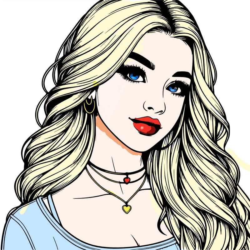 detailed realistic girl