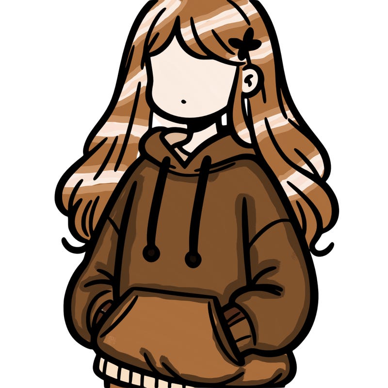girl in sweatshirt