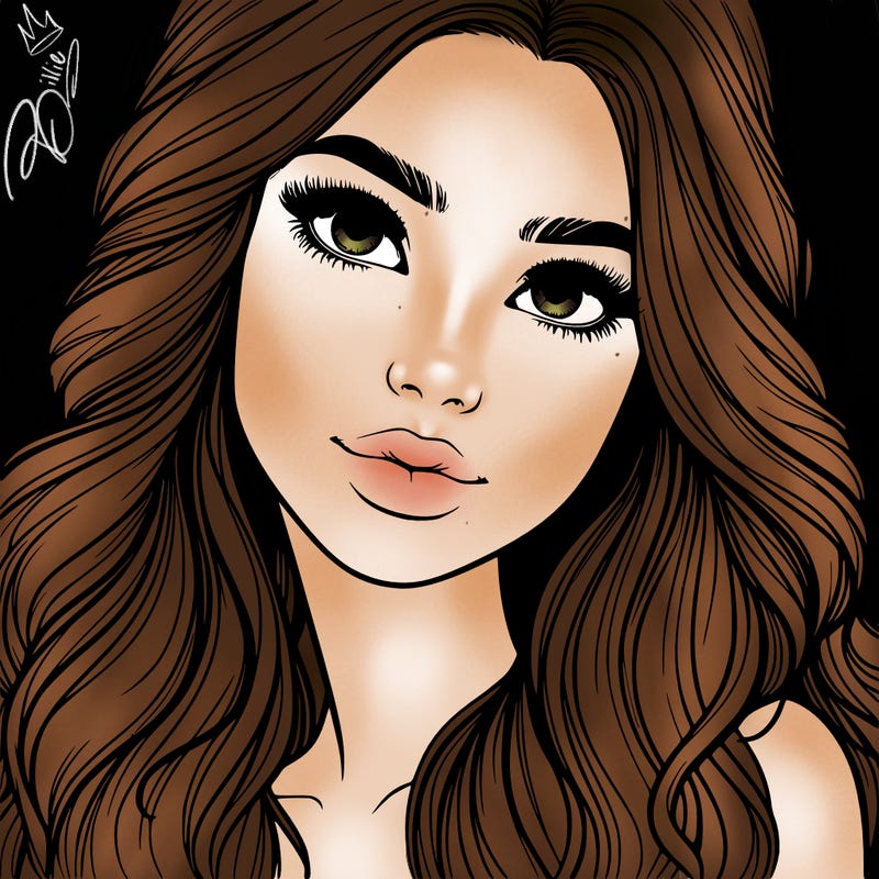 beautiful realistic girl