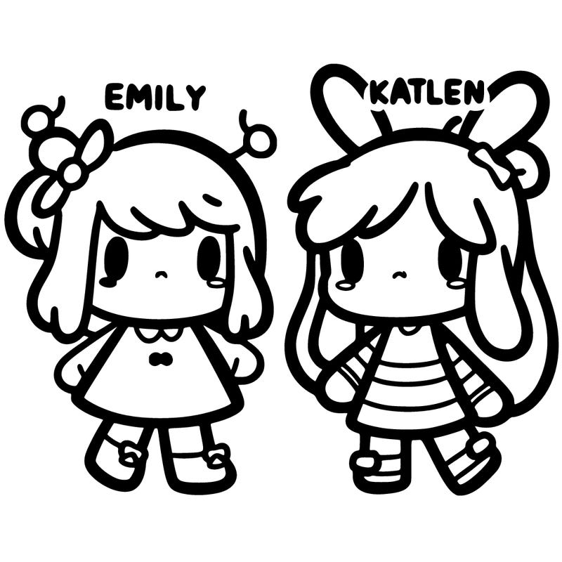 emilly vick e katlen