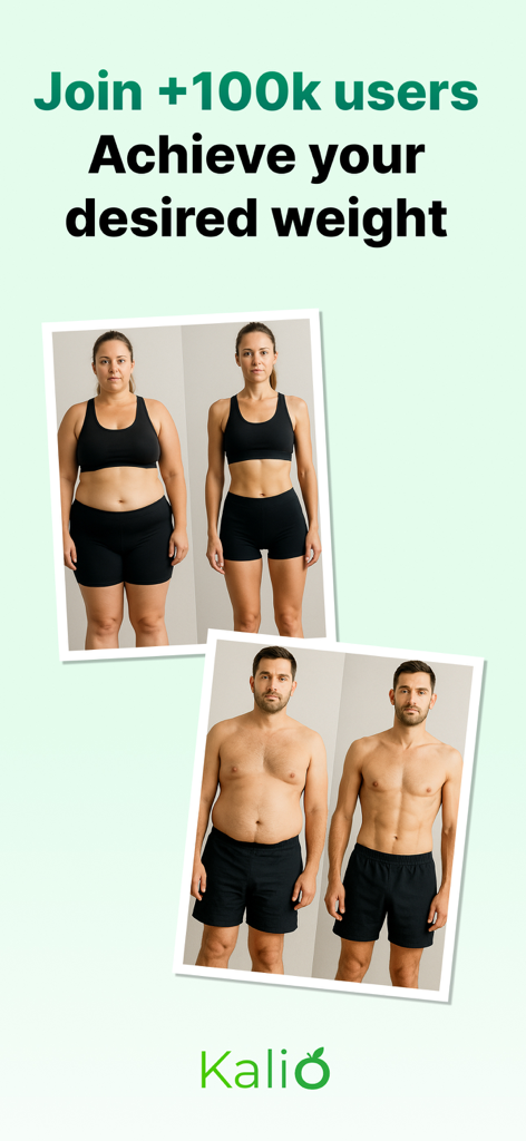 Foto di trasformazione prima e dopo la perdita di peso di un uomo e una donna