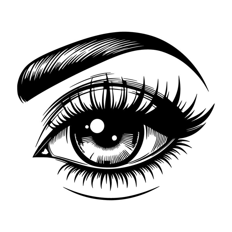 realistic eye for makeup