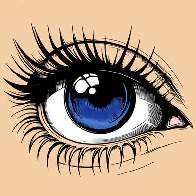 realistic eye