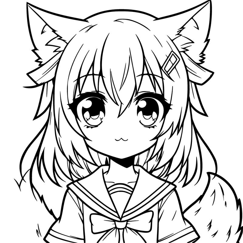 anime fox girl