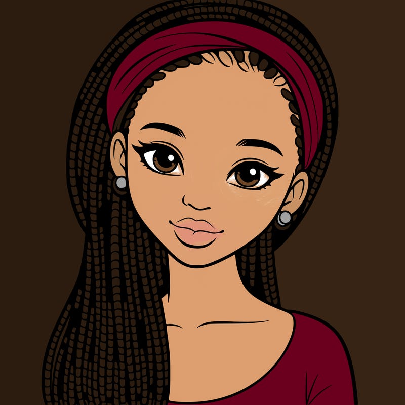 beautiful senegalese teenage girl