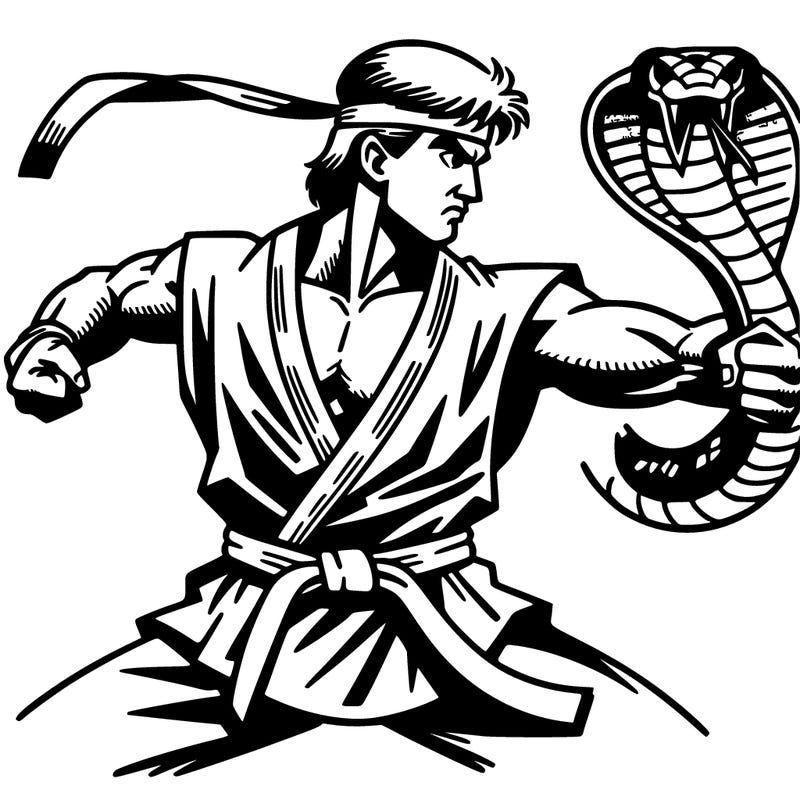 cobra kai strike first strike hard no mercy karate