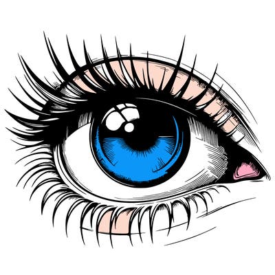realistic eye