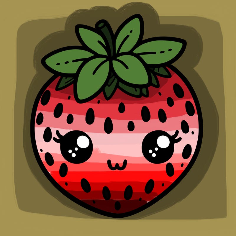 cute strawberry