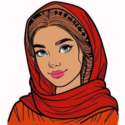 realistic adult girl