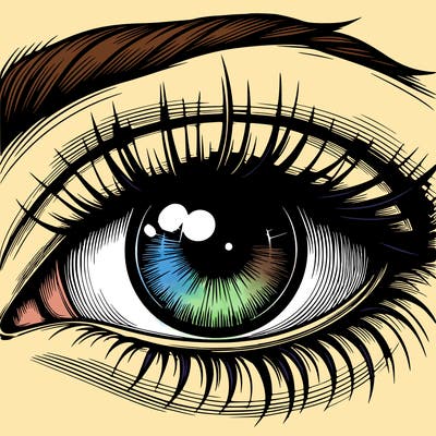 realistic eye
