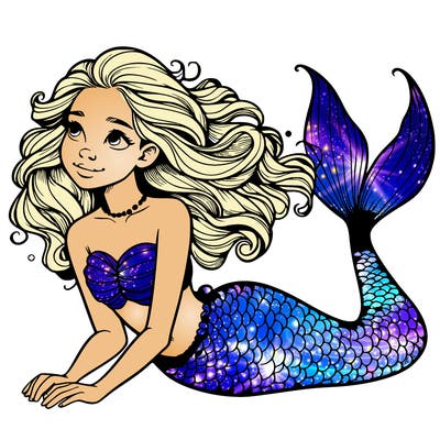 a realistic mermaid