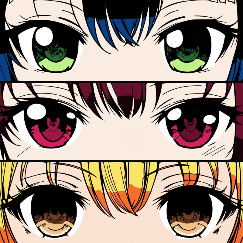 anime eyes