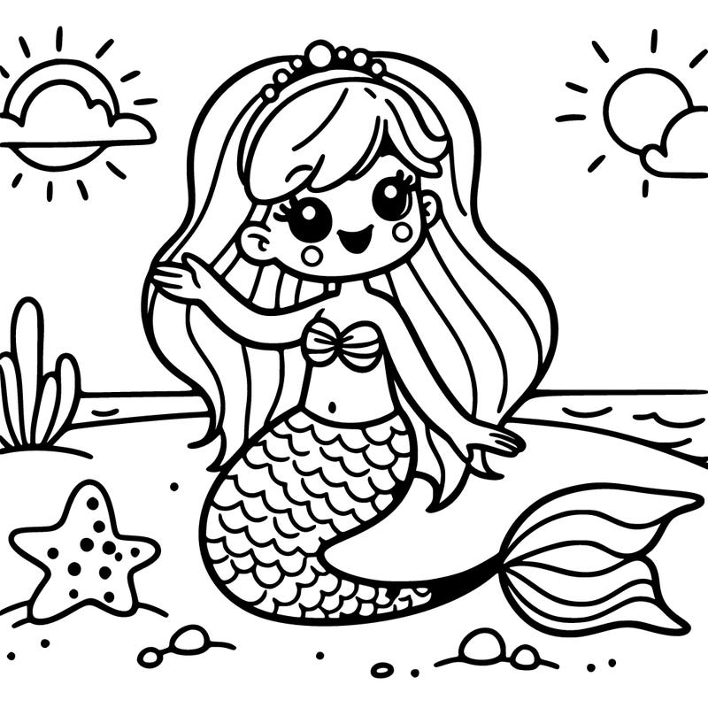 murmade on the beach