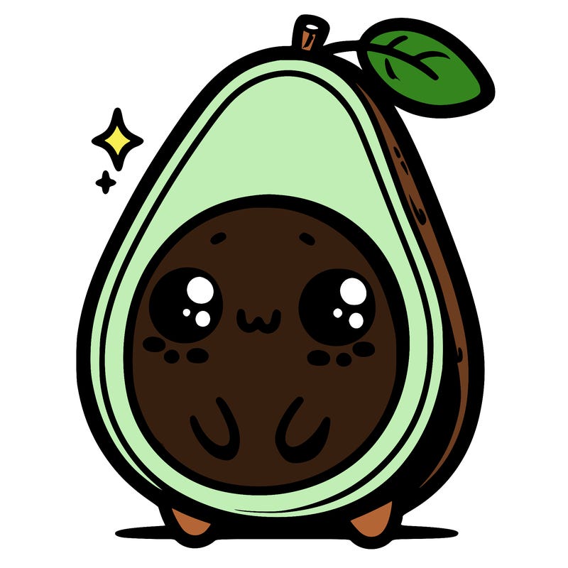cute avocado