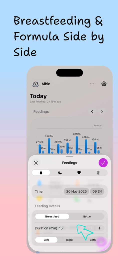 Baby Tracker: Albie - Medical App | MWM