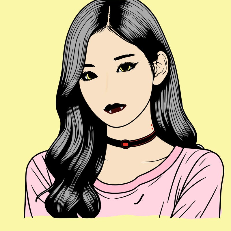 realistic k-pop girl