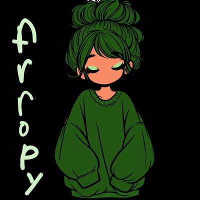 girl with baggy sweatshirt and messy bun