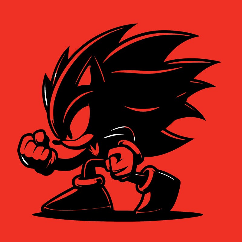 realistic shadow fighting realistic sonic