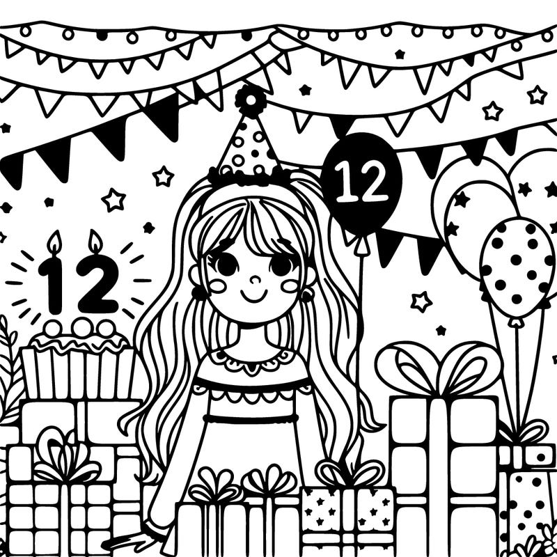 12 year old girl birthday