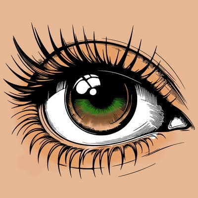 realistic eye