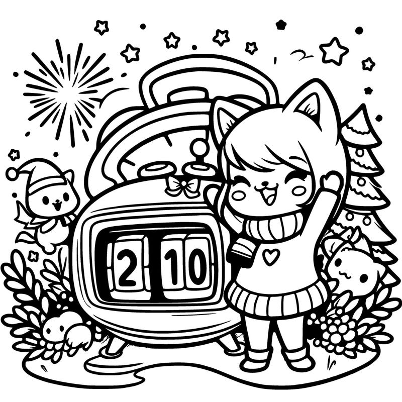 countdown before new year