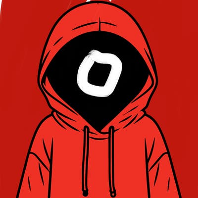 faceless girl in hoodie