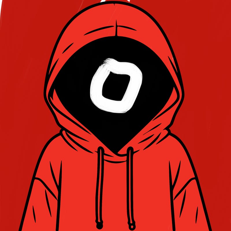 faceless girl in hoodie