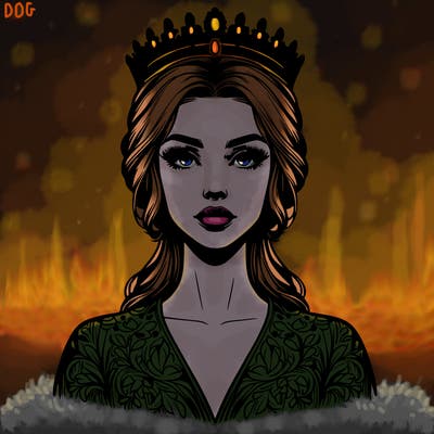 realistic beautiful queen