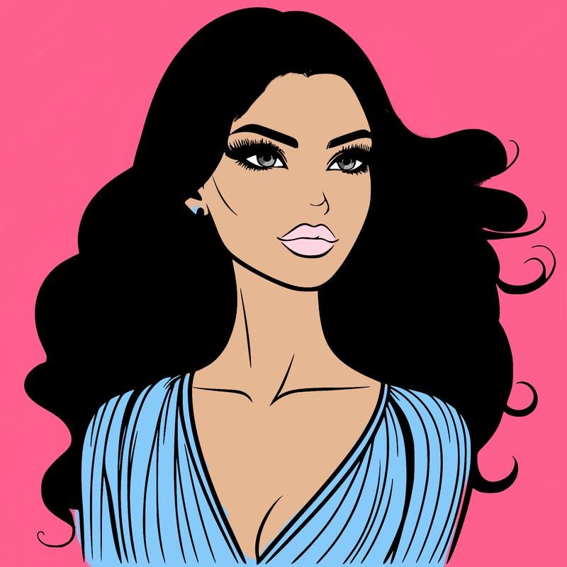 beautiful fashion woman