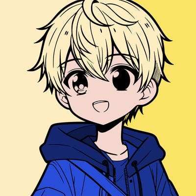 cute anime boy