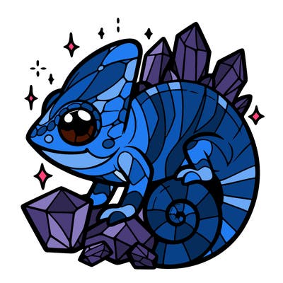 crystal chameleon