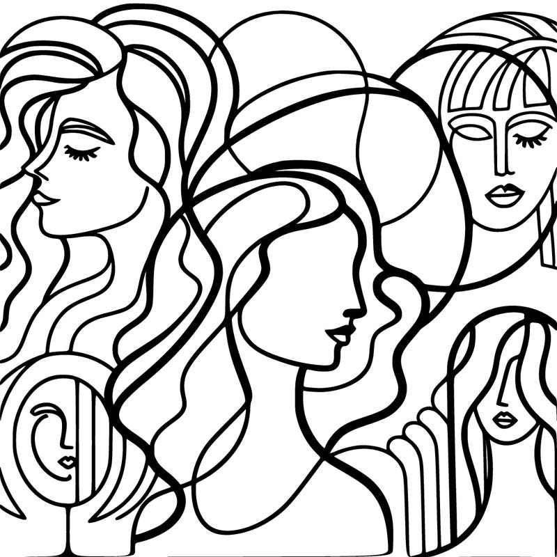 women abstract