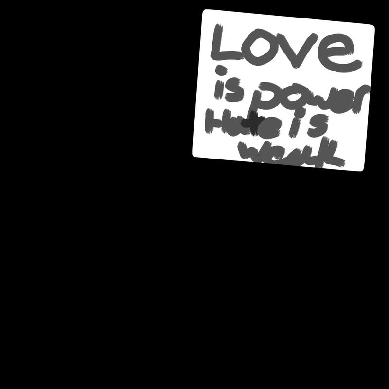 realistic girl holding up a sign