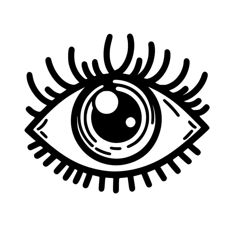one eye