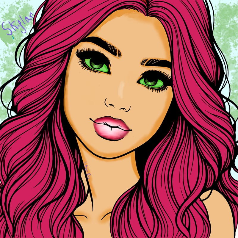 beautiful realistic girl