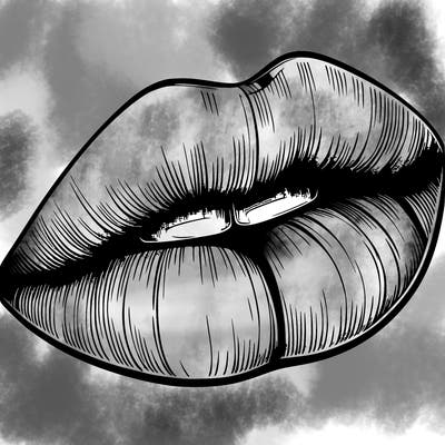 realistic lips