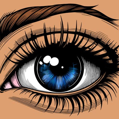 realistic eye