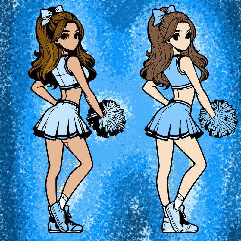 realistic cheerleader