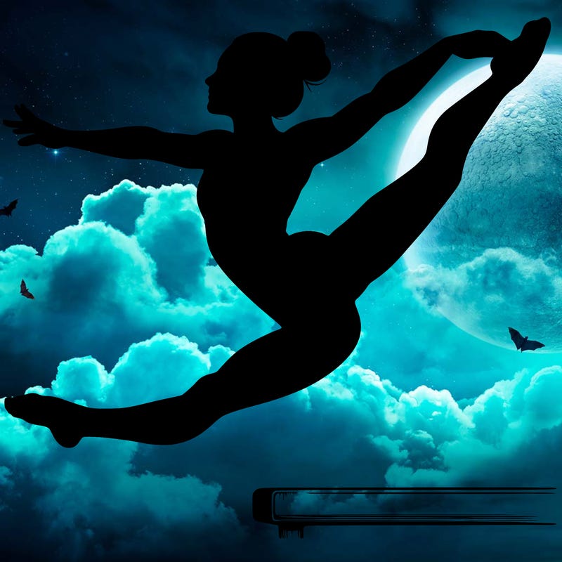 realistic professional gymnast