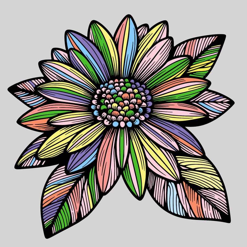 detailed flower