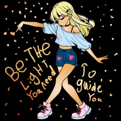 realistic girl danceing