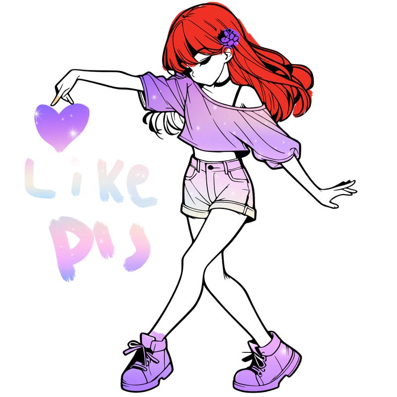 realistic girl danceing