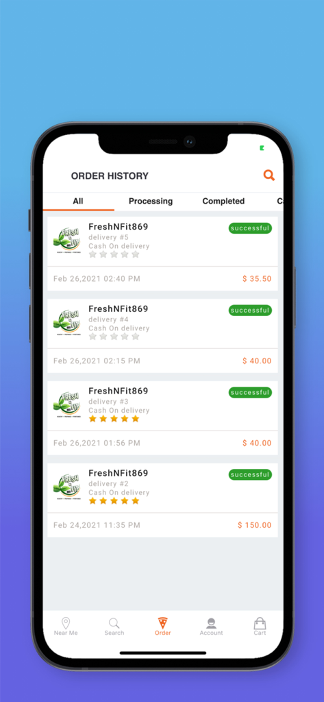 eBites - Food & Drink App | MWM