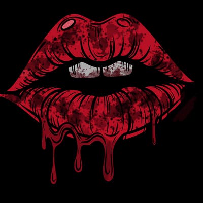 lips that look realistic and drip