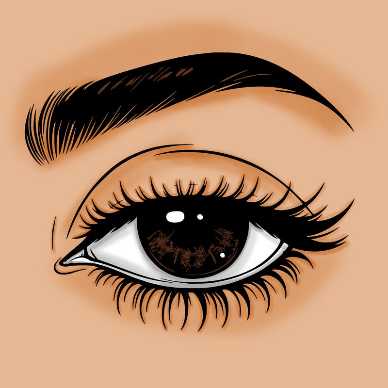 eye closed realistic