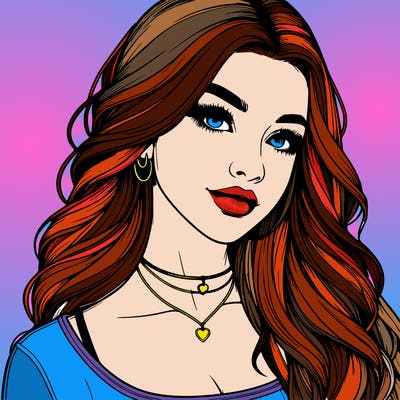 detailed realistic girl