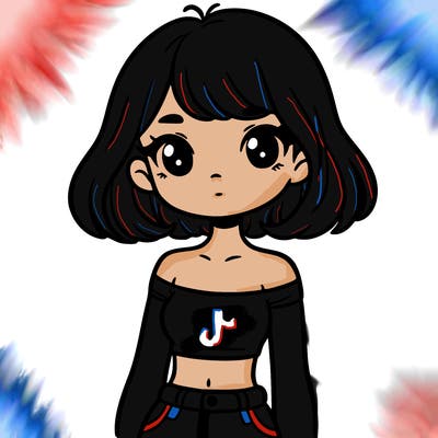 girl in a cute crop top